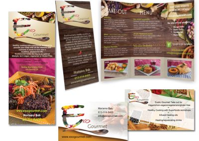 Flyer Design - ExoGourmet