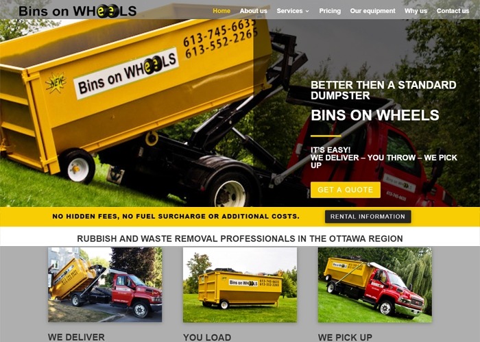 SITE Bins on Wheels