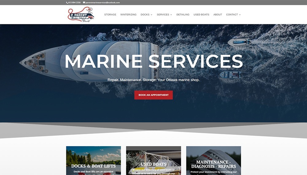PARENT-MARINE-SERVICES PARENT-MARINE-SERVICES - By Le Studio WebDesign