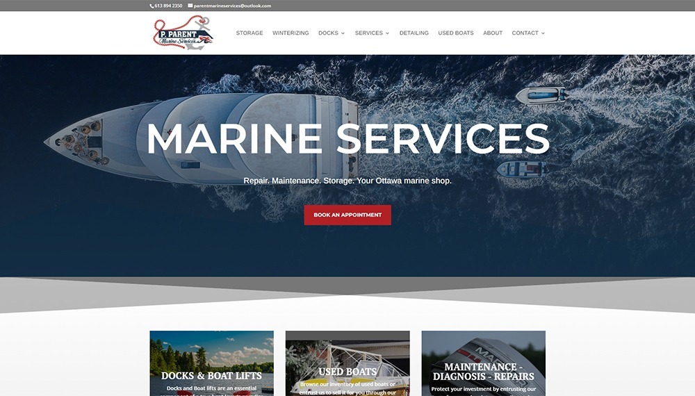 PARENT-MARINE-SERVICES - By Le Studio WebDesign