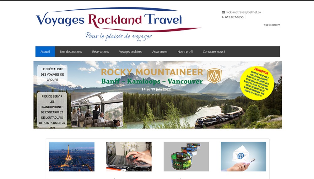 VOYAGES-ROCKLAND-TRAVEL VOYAGES-ROCKLAND-TRAVEL - Designed by Le Studio WebDesign