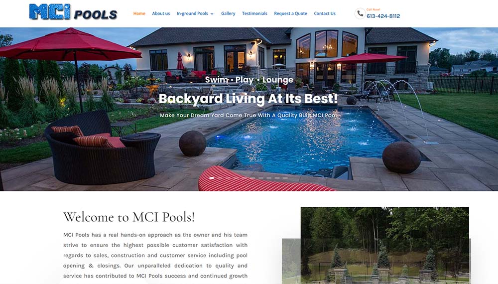 MCI-POOLS MCI POOLS - By Le Studio WebDesign